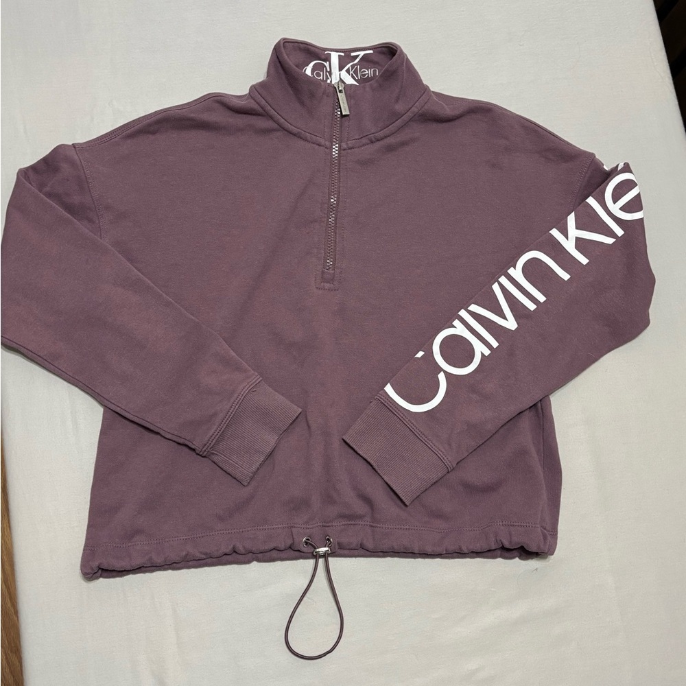 Calvin Klein Women's Mauve Cowl Neck Sweater